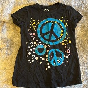 Girls Peace t shirt